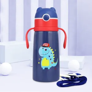Steebo Safari Stainless Steel Sipper Bottle for Kids 500ml