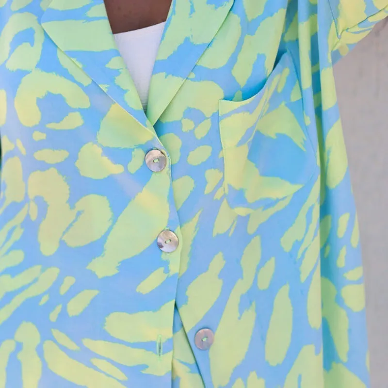 Summer Abstract Printed Pajamas
