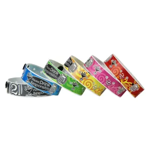 Superband® Expressions Plastic Wristbands 3/4" Over 21 Design 4029 (500/Box)