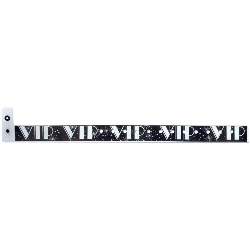 Superband® Expressions Plastic Wristbands 3/4" VIP Design 4030 (500/Box)
