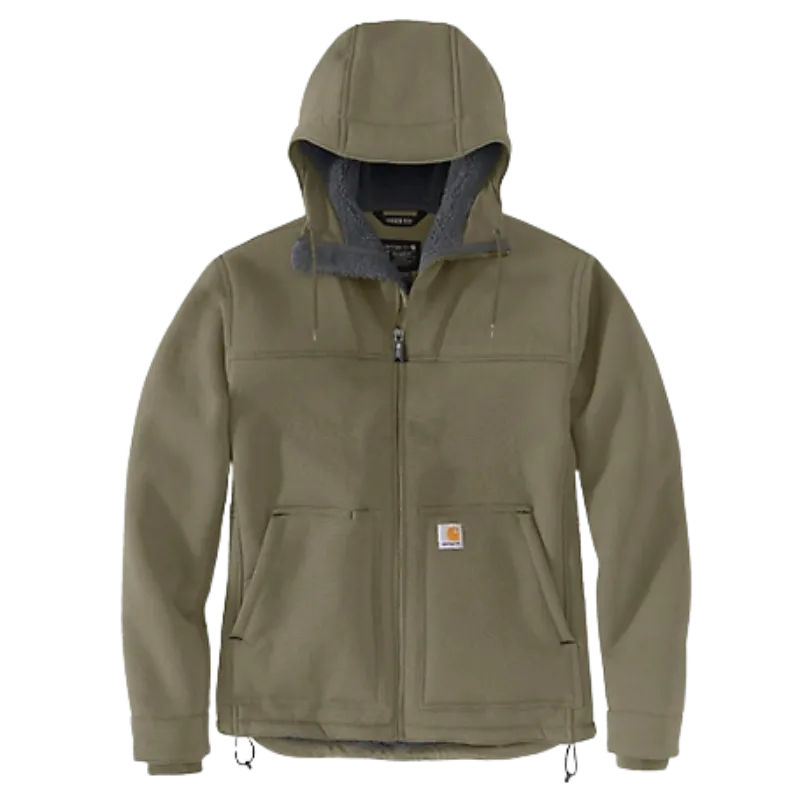 SuperDux Relaxed Fit Sherpa-Lined Active Jacket | Burnt Olive