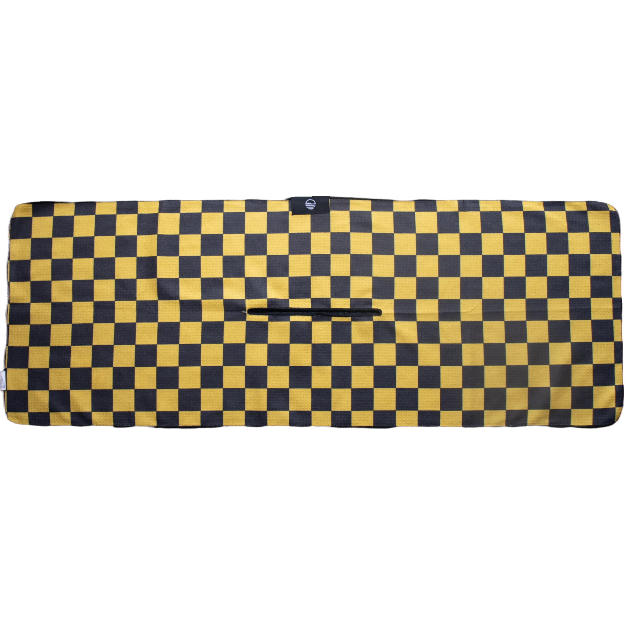 Tailgate Golf Towel | Black & Yellow x4