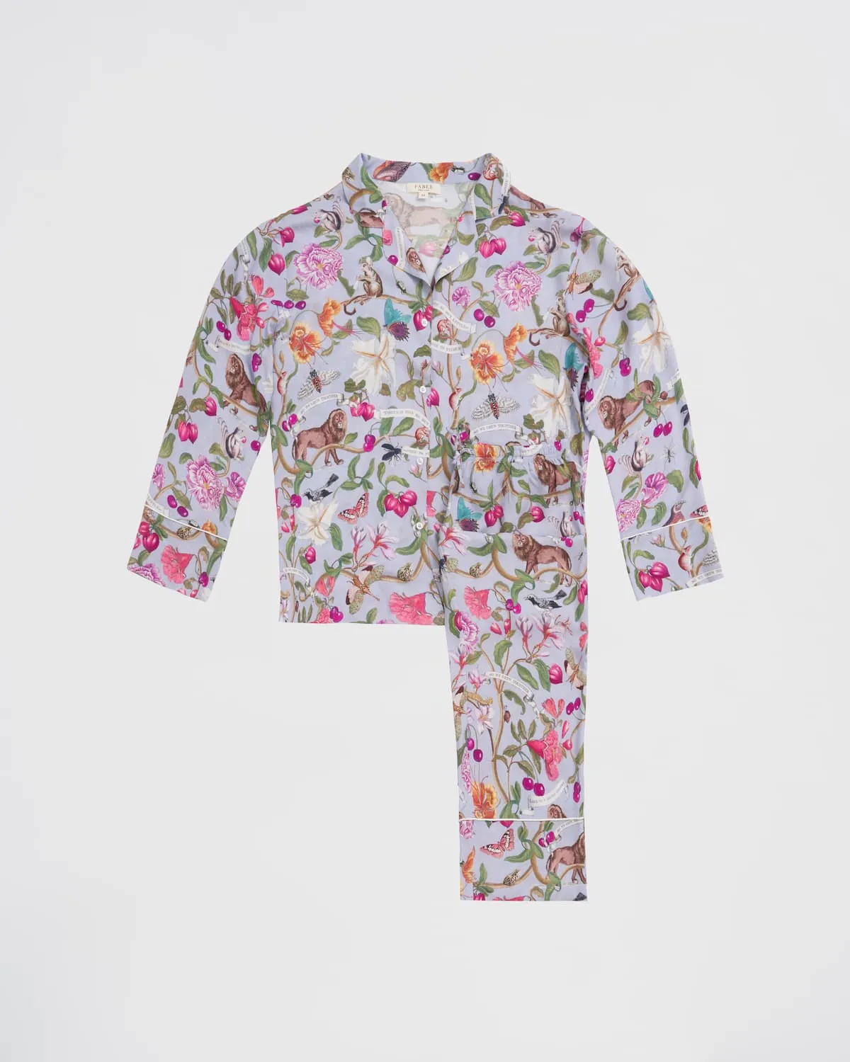 Tree of Life Vintage Blue Long Pajamas