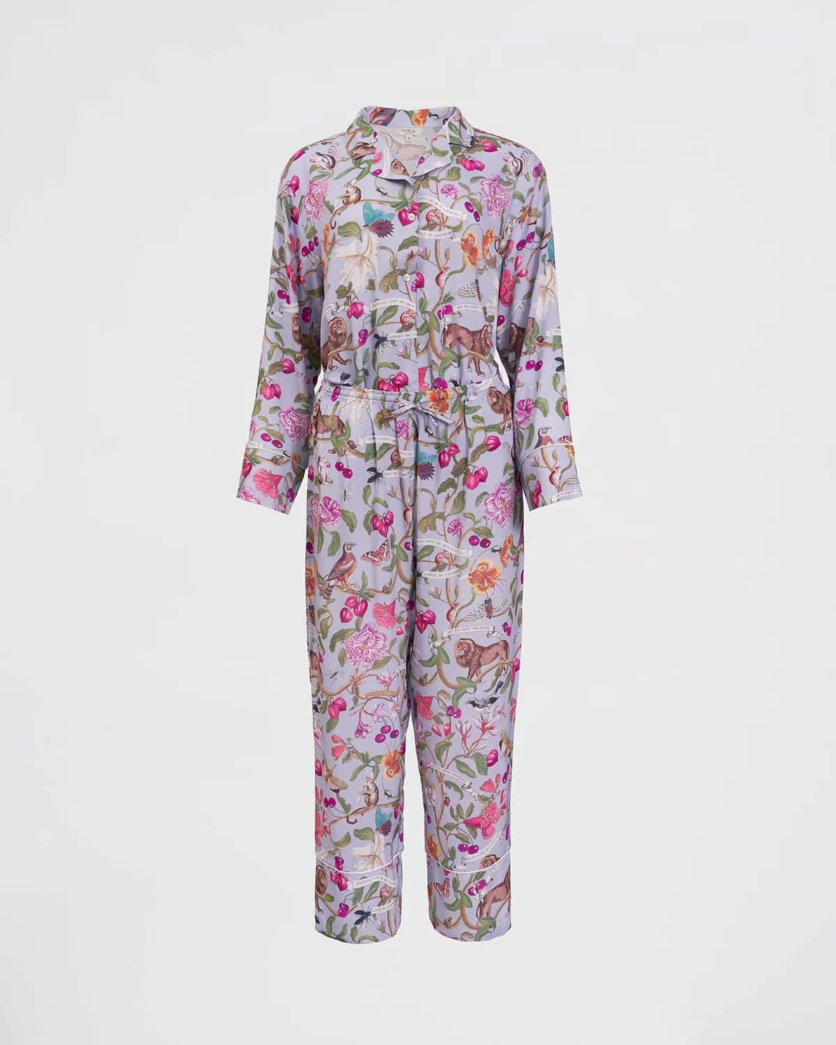 Tree of Life Vintage Blue Long Pajamas
