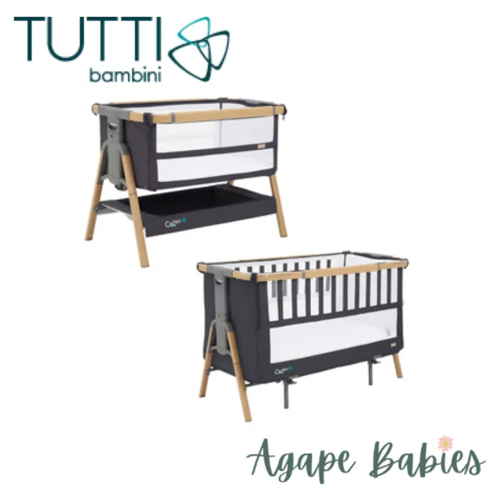 Tutti Bambini CoZee XL Bedside Cot & Crib  (1 year warranty)
