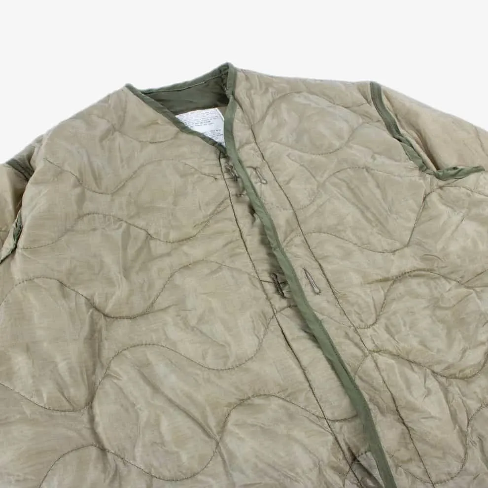 Vintage U.S Army M65 Liner Jacket - Olive Green