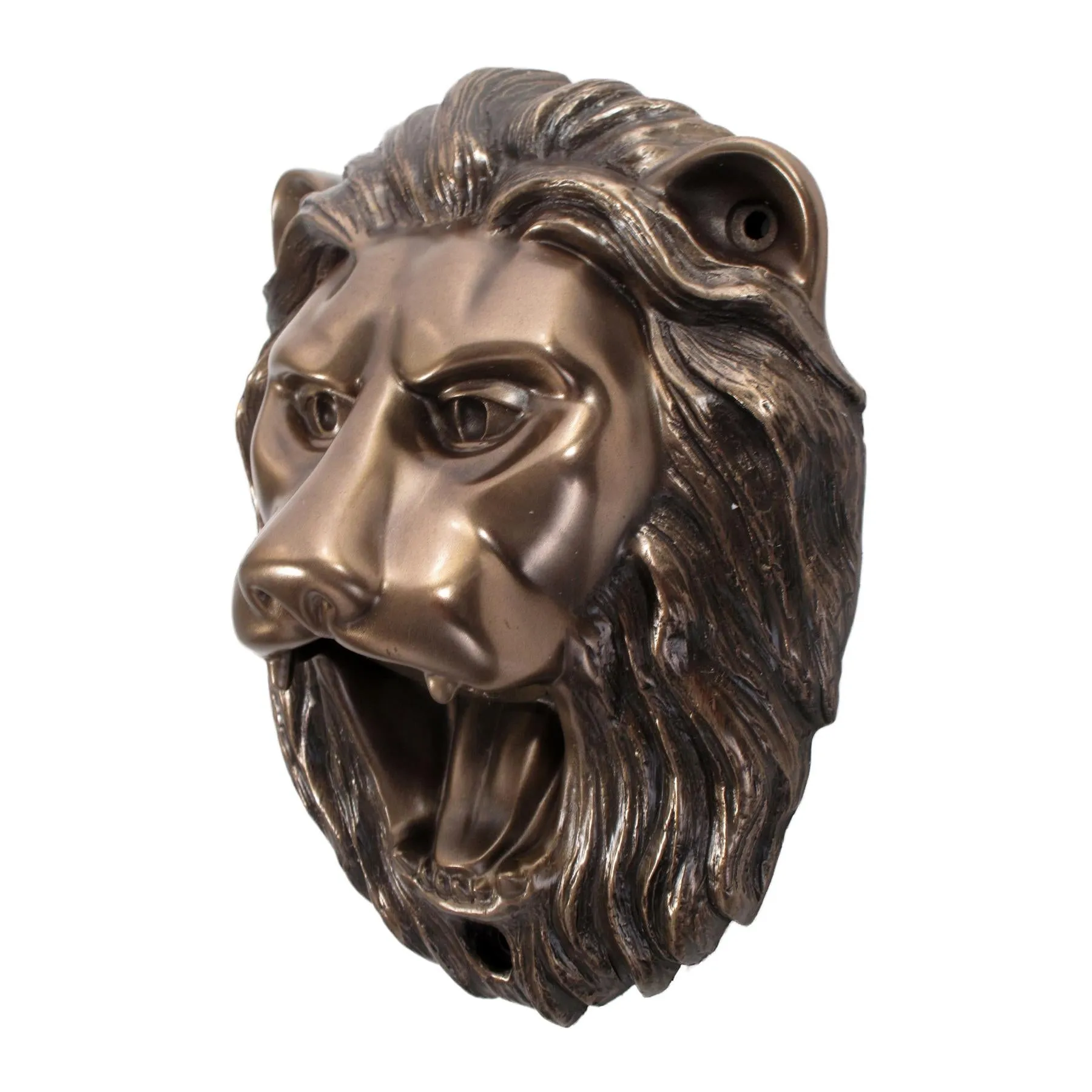 Wall Mounted Character Bottle Opener - Lion (Bronze)