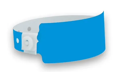 Wide Plastic Wristbands
