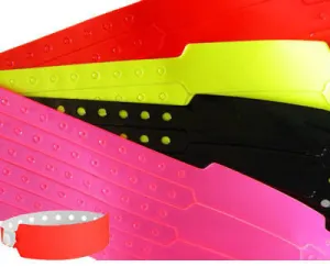 Wide Vinyl Wristbands 500