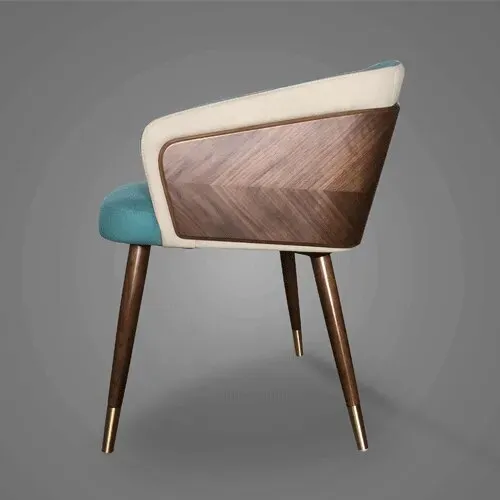 Wooden Synthetic Leather Dining Chairs