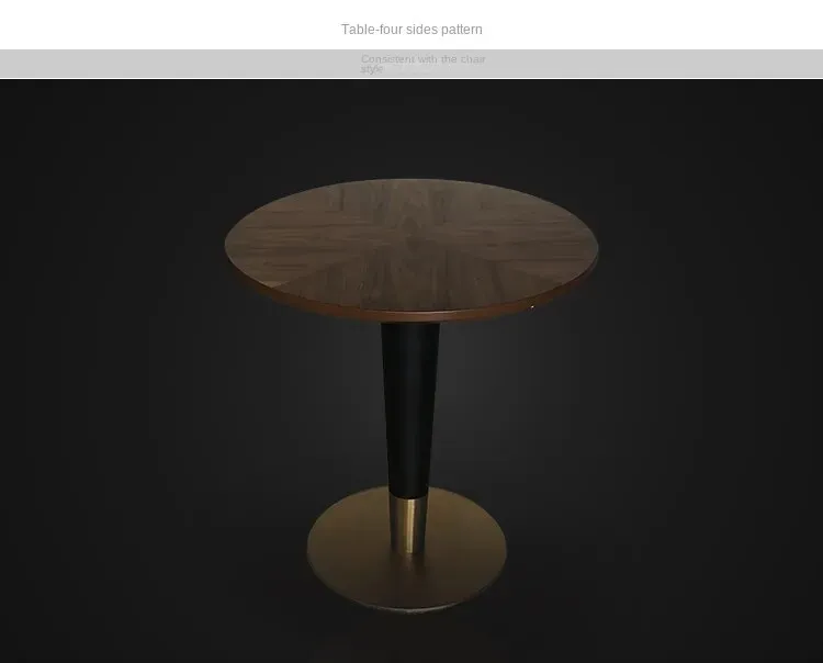 Wooden Synthetic Leather Dining Chairs