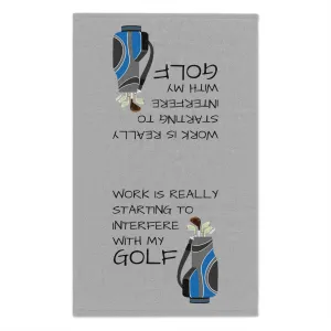 Work Interfere Rally Towel, 11x18