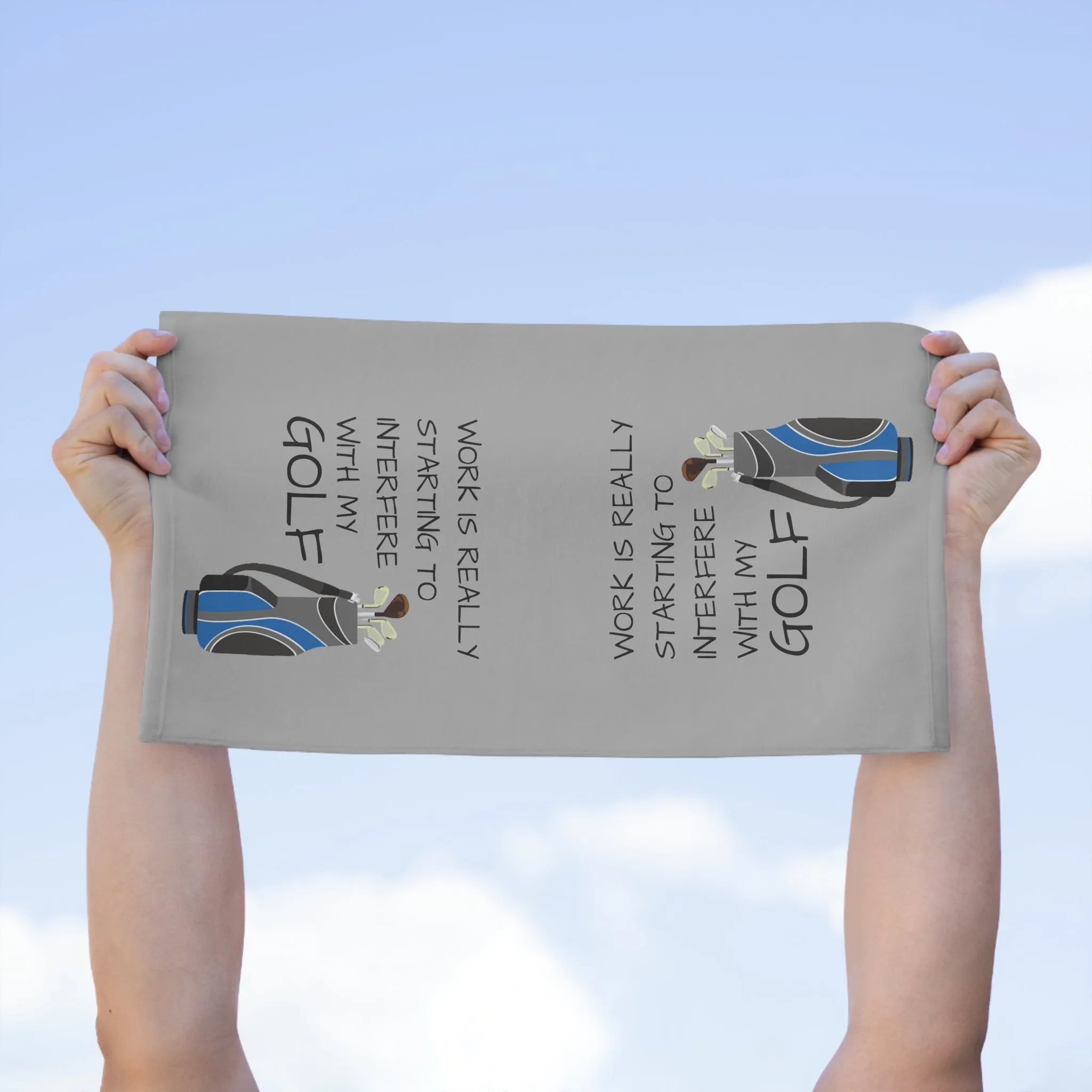 Work Interfere Rally Towel, 11x18