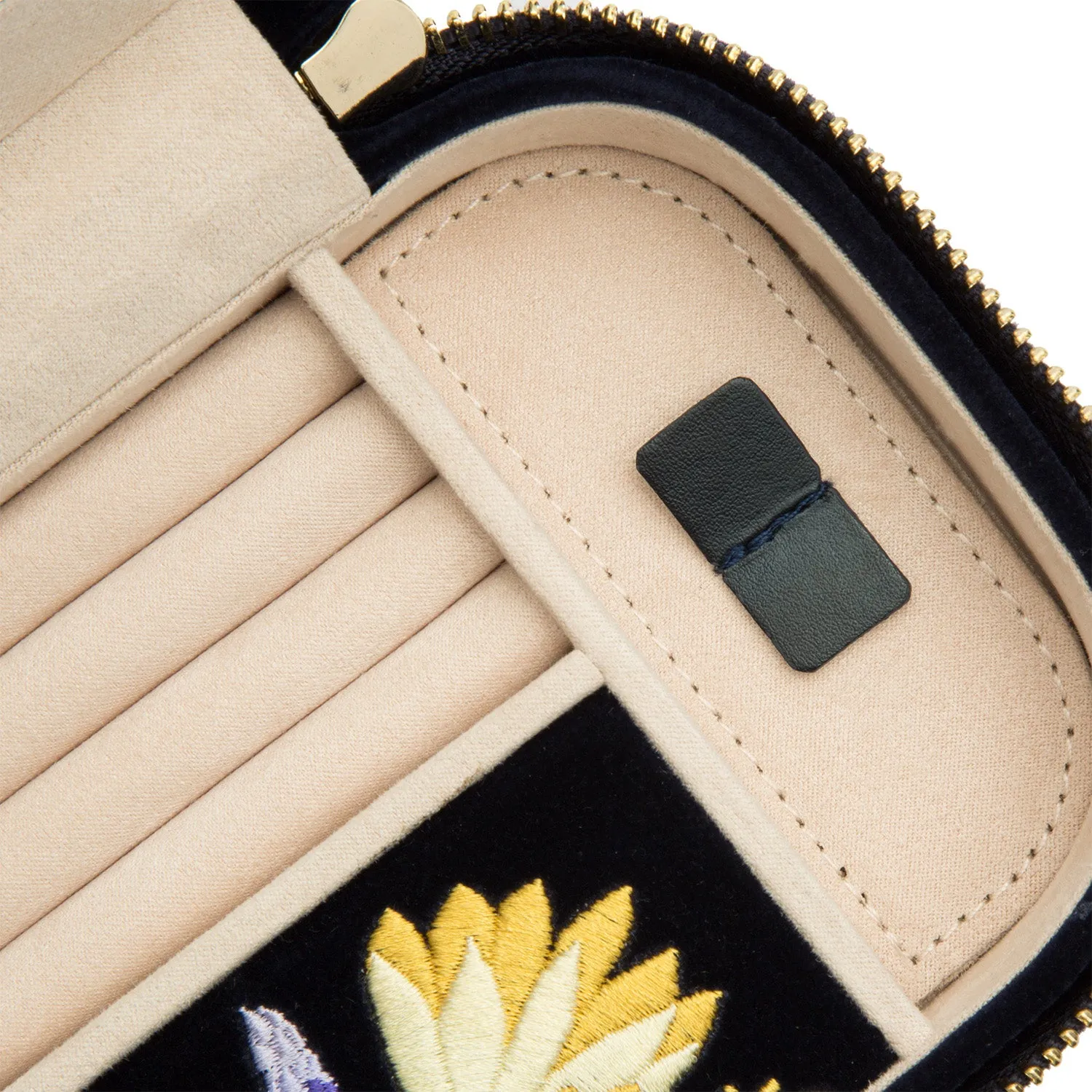 Zoe Travel Zip Case Indigo